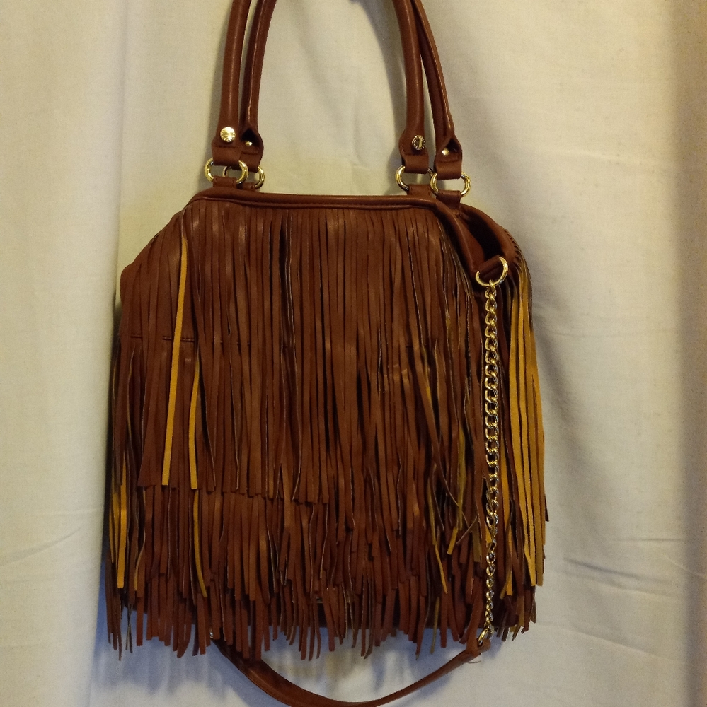 Steve Madden fringe handbag